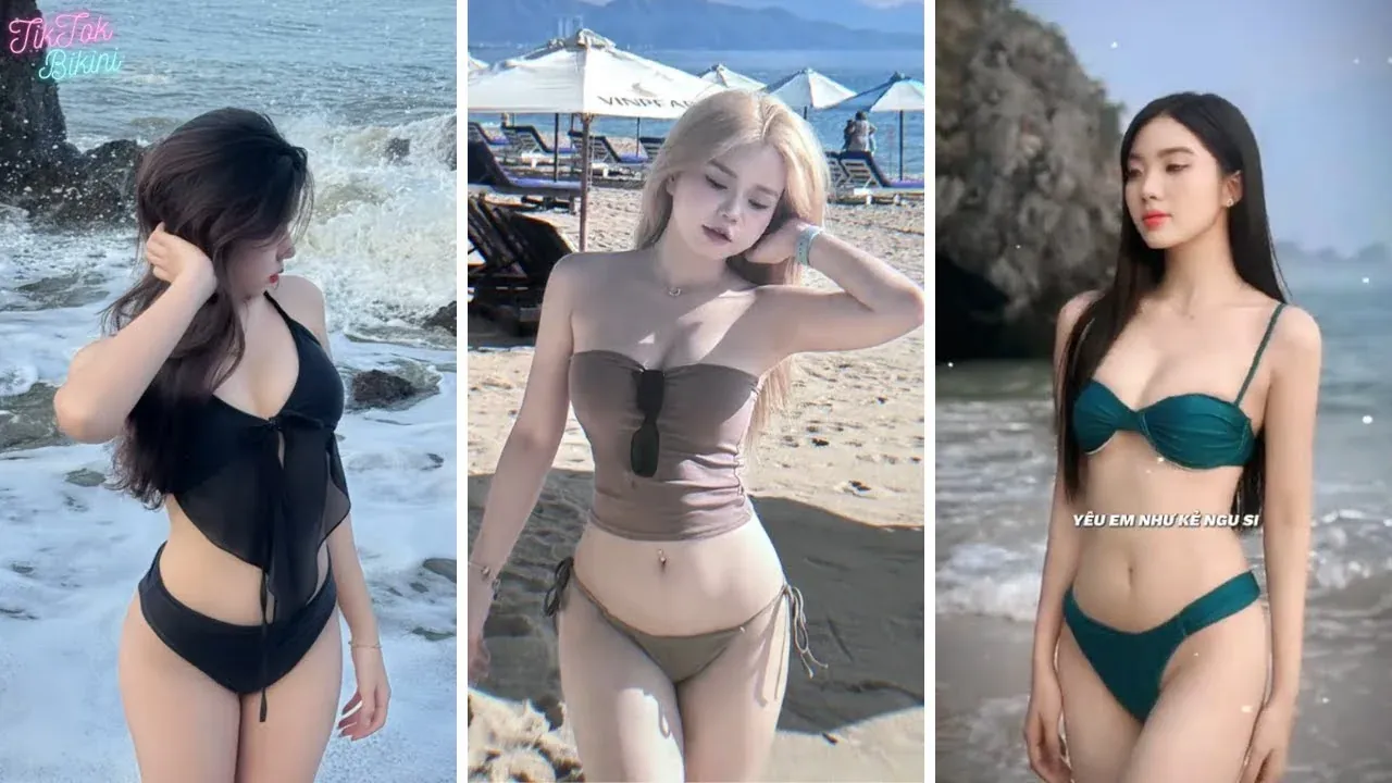 Bộ sưu tập 100+ ảnh gái xinh tiktok mặc bikini rực rỡ nhất · ảnh 3