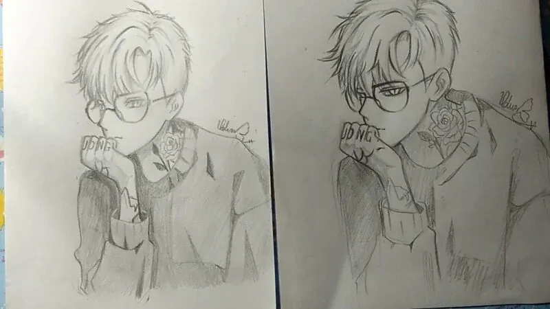 Bộ sưu tập Hình vẽ anime đơn giản ngầu 2026 — ảnh chất lượng cao · ảnh 1