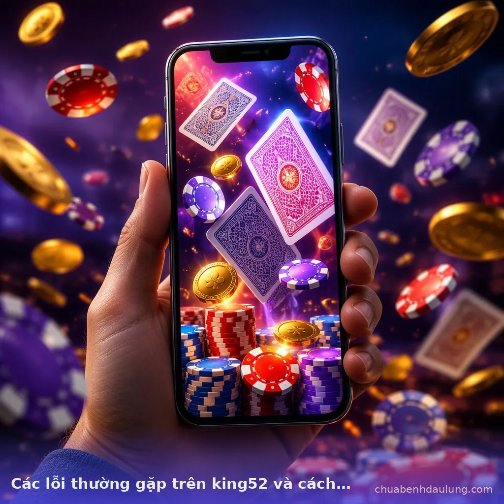 Các lỗi thường gặp trên king52 và cách khắc phục