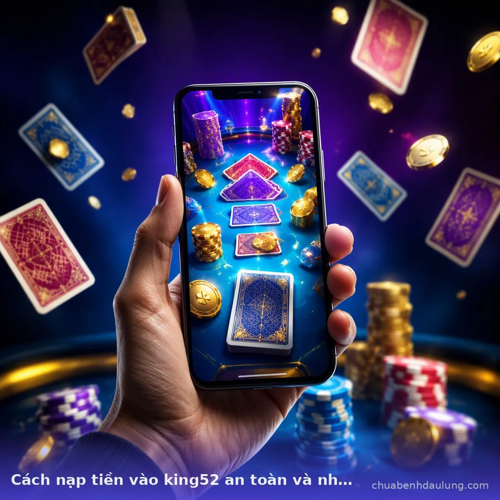 Cách nạp tiền vào king52 an toàn và nhanh nhất