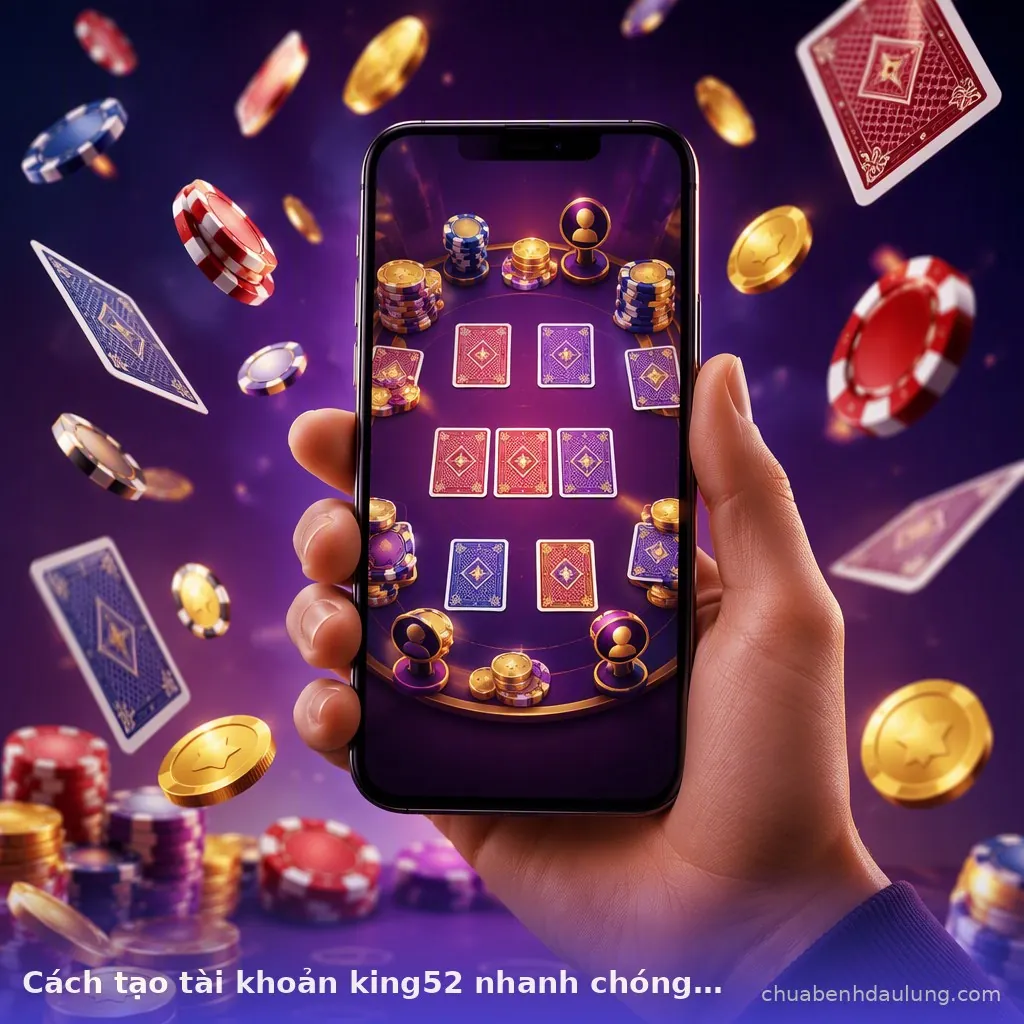 Cách tạo tài khoản king52 nhanh chóng trong 2 phút