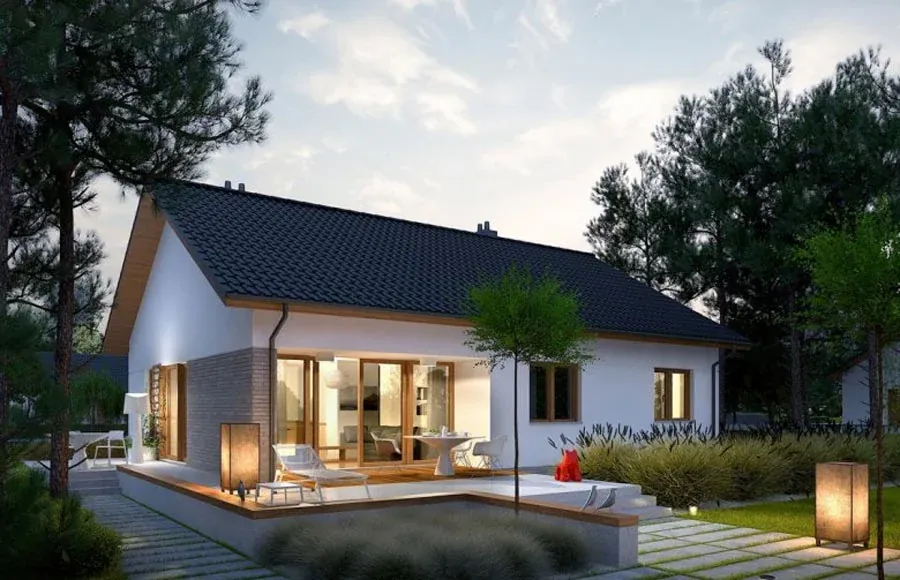 Nhà cấp 4 đẹp đơn giản – Tuyển tập 38 hình ảnh truyền cảm hứng · ảnh 1