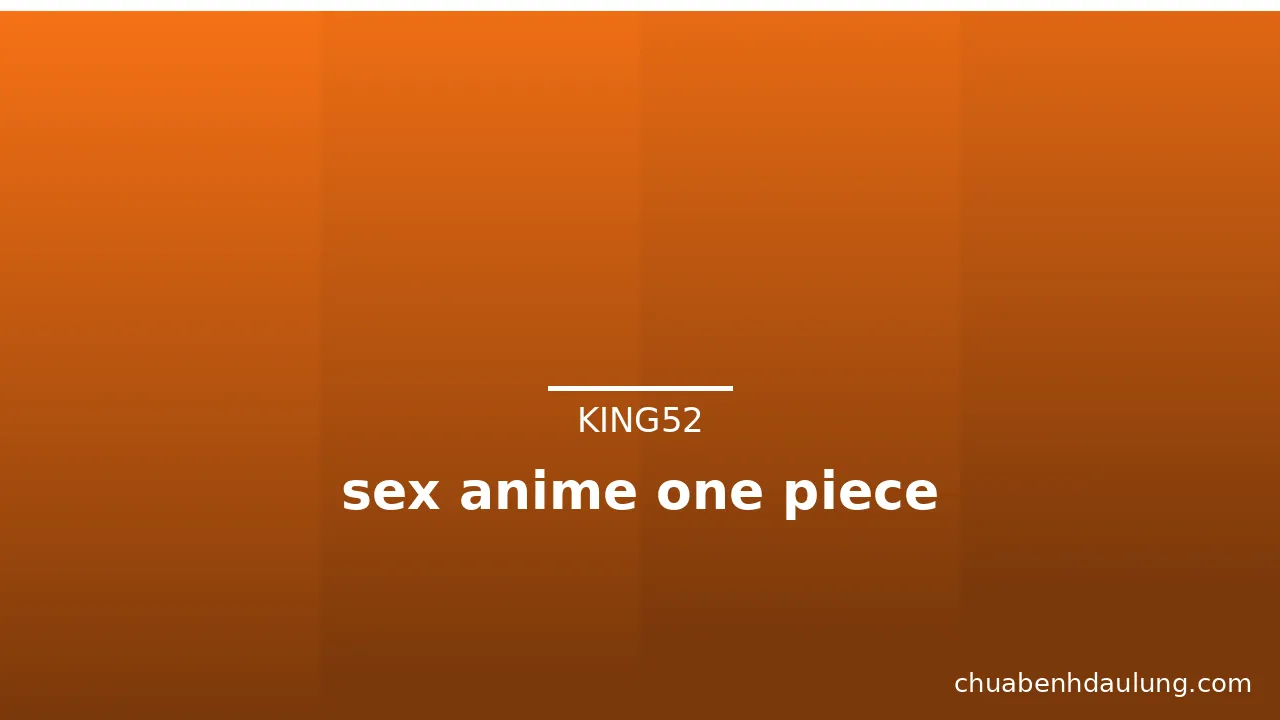 sex anime one piece